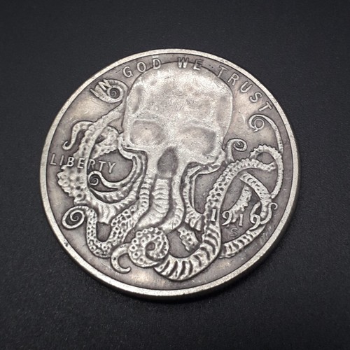 Edc coin münze cm kraken - edc,