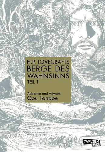 Lovecraft manga berge - h.p.,