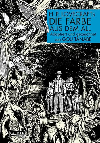 Lovecraft manga die - h.p., manga: