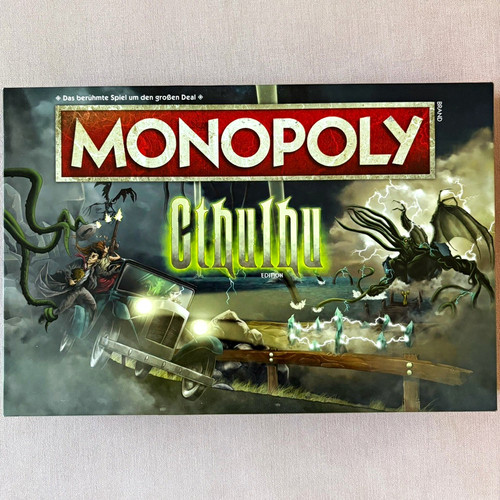 Hasbro monopoly cthulhu - monopoly,