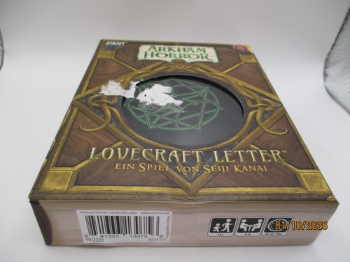 Arkham horror lovecraft letter - arkham,